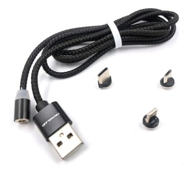 Cable 3 En 1 Magnético 2,4 Amp Tecnolab Tl057