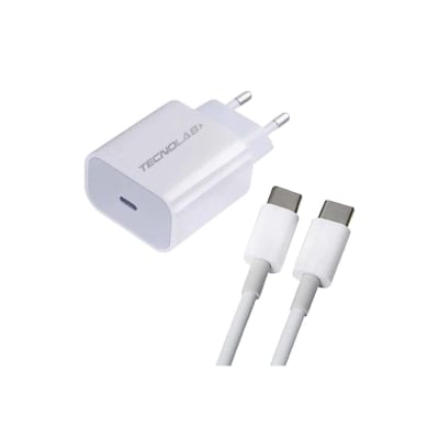 CARGADOR TIPO-C A TIPO-C TECNOLAB 3.0A TL0941