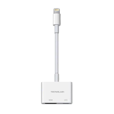 ADAPTADOR LIGHTNING A HDMI-LIGHTNING TECNOLAB TL113