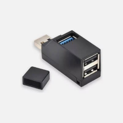 MINI HUB USB 3.0 / 2.0 TECNOLAB 3 PUERTOS TL1341