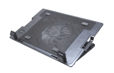 BASE VENTILADOR PARA NOTEBOOK REGULABLE TECNOLAB 9 A 17 PULGADAS X2 USB 700-1400RPM1