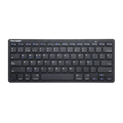 TECLADO BLUETOOTH TECMASTER BT 5.0 160H TM-100506 NEGRO