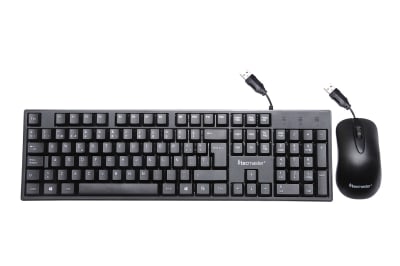 KIT TECLADO Y MOUSE  CABLEADO TECMASTER 1.4 M TM-100511