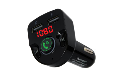 TRANSMISOR FM PARA AUTO TECMATER BT 5.0 MICRÓFONO USB 5V 3.1A TM-200522