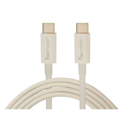 CABLE TIPO-C A TIPO-C TECMASTER USB 2.0 100W 5A 1.5 METROS TM-200531