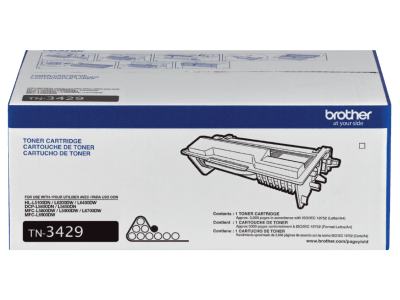 Toner De Impresora Brother Tn3429 Hl-5100Dn/Hl-6400Dw/Dcp-L5650Dn 3000 Páginas Negro1