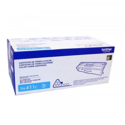 Toner De Impresora Brother Tn411C Para Hl-L8260Cdw / L8360Cdw / L8610Cdw 1800 Páginas Cyan1