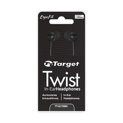 AUDIFONOS IN-EAR TARGET TWIST TT-E1701