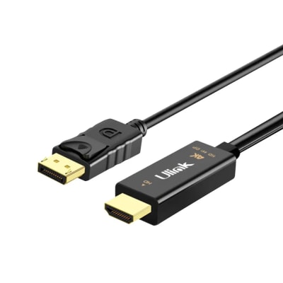 Cable Display port a Hdmi Ulink Uhd 4k/60hz 1.8 Metros