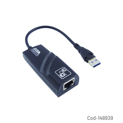 CABLE ADAPTADOR USB 3.0 A LAN ETHERNET RJ-45 COD.1489391