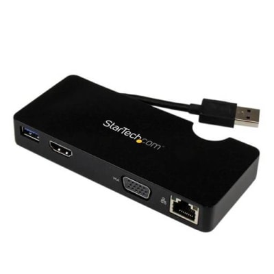 REPLICADOR DE PUERTOS STARTECH.COM USB 3.0 HDMI x1 VGA x1 DOCKING STATION1