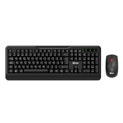 Kit Teclado Y Mouse Inalámbrico Utek 1000Dpi 1 Pila Aaa Ut-Ktd510W
