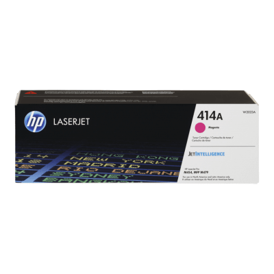 Tóner De Impresora Hp 414A 2100 Páginas Laserjet Pro M454Dn/M479Dw Magenta1
