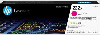 Toner De Impresora Hp Laserjet 222X 2500 Páginas Magenta1