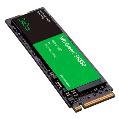 DISCO DE ESTADO SÓLIDO WESTERN DIGITAL GREEN NVME M.2 240GB LECTURA 2400MB/s ESCRITURA 900MB/s1