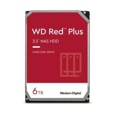 Disco Duro Para Nas Western Digital Red Plus 6Tb 3.5