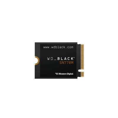 UNIDAD SSD WESTERN DIGITAL BLACK SN770M 2TB M.2 2230 NVME PCIe 4.0 X4 LEC 5150 MB/s ESC 4850 MB/s1