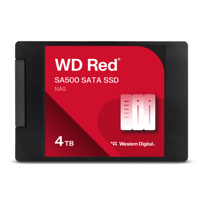 UNIDAD SSD WESTERN DIGITAL RED 5A500 4TB 2.5