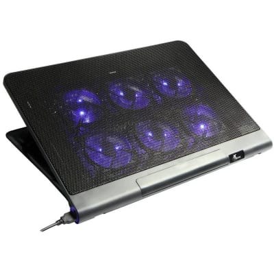 BASE ENFRIADORA GAMER XTECH 6 VENTILADORES XTA-1601