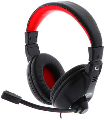 AUDIFONOS GAMER ESTÉREO XTECH VORACIS JACK 3.5MM XTH-5001