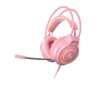 AUDIFONOS GAMER XTECH KHIONE JACK 3.5 ILUMINACION LED PC/CONSOLA XTH-5641