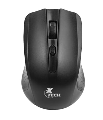MOUSE INALÁMBRICO XTECH 1600 DPI 4 BOTONES XTM-310BK1