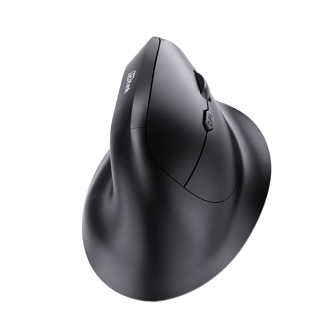Mouse Inalámbrico Ergonómico 2 En 1 2.4Ghz + Bluetooh 1600 Dpi Recargable 0