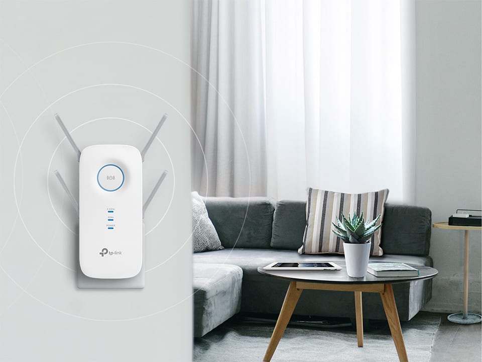 Extensor de Rango Wifi TP-Link RE650 AC2600 4 antenas Mu-Mimmo 1733mbps4