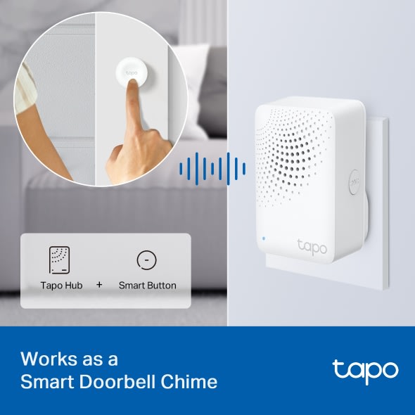 Hub Inteligente Tp-Link Tapo TH100 Con alarma3