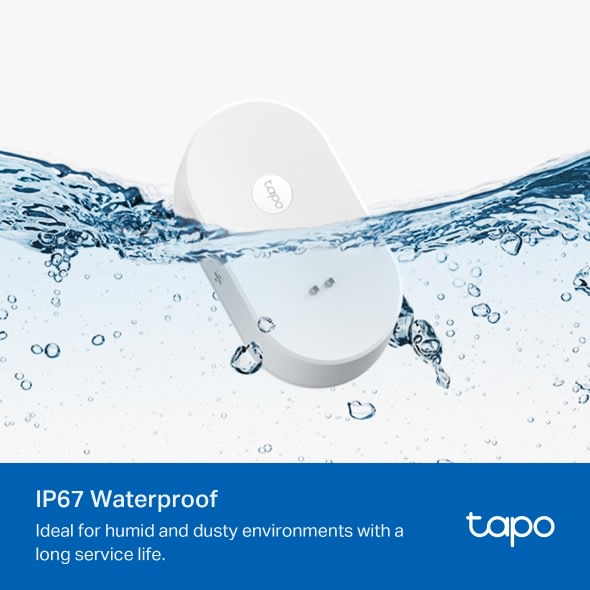 Sensor de Fuga de Agua Inteligente Tp-Link T300 Ip67 90dB5