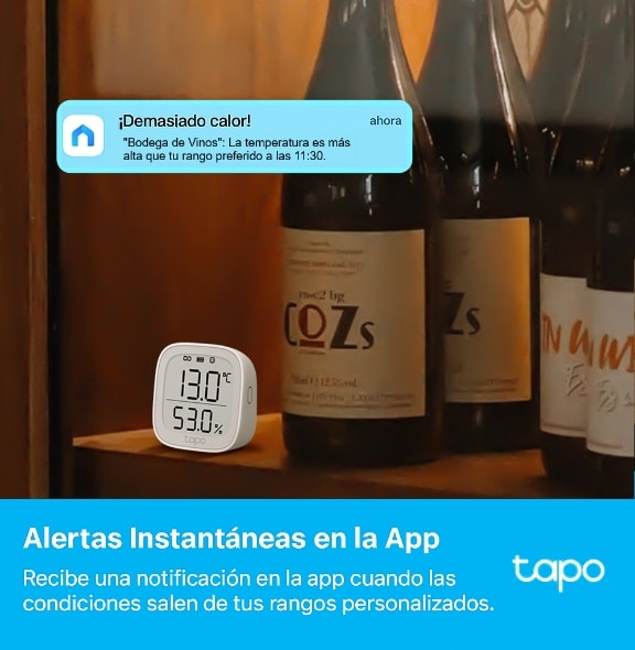 Monitor de Temperatura y Humedad Tp-link Tapo T3154