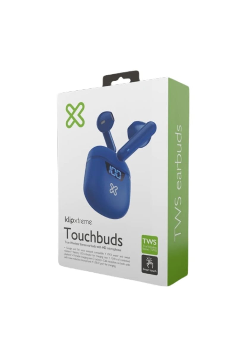 AUDIFONOS INALAMBRICOS KLIP XTREME TOUCHBUDS 12 HORAS2