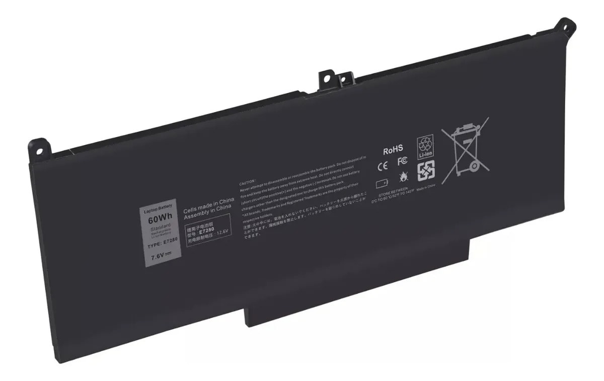 Bateria Alternativa Dell F3Ygt E7280 E7480 7.6V 60Wh2