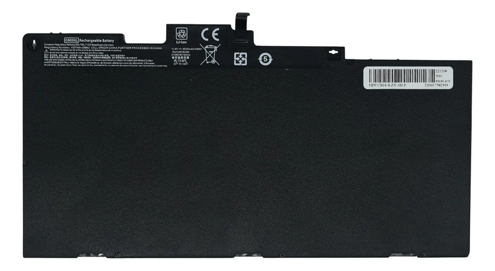 Bateria Alternativa Hp Cs03Xl Elitebook 745 G3 755 G3 840 G3 850 G3 11.4V 46Wh3