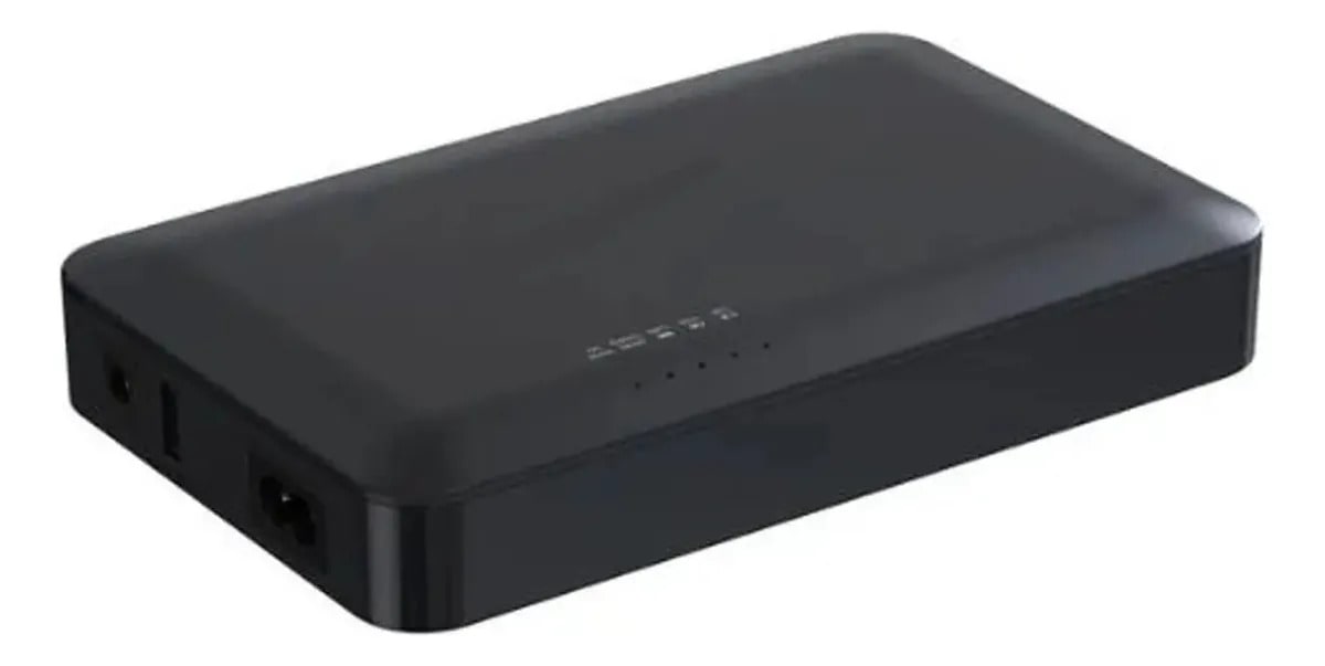Mini UPS Marsriva Bivolt Kp1 Plus 18 W Salida 3 en 1 y USB 2.1 16000 mAh Para Moden CCTV2