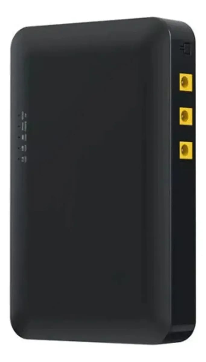 Mini UPS Marsriva Bivolt Kp1 Plus 18 W Salida 3 en 1 y USB 2.1 16000 mAh Para Moden CCTV7