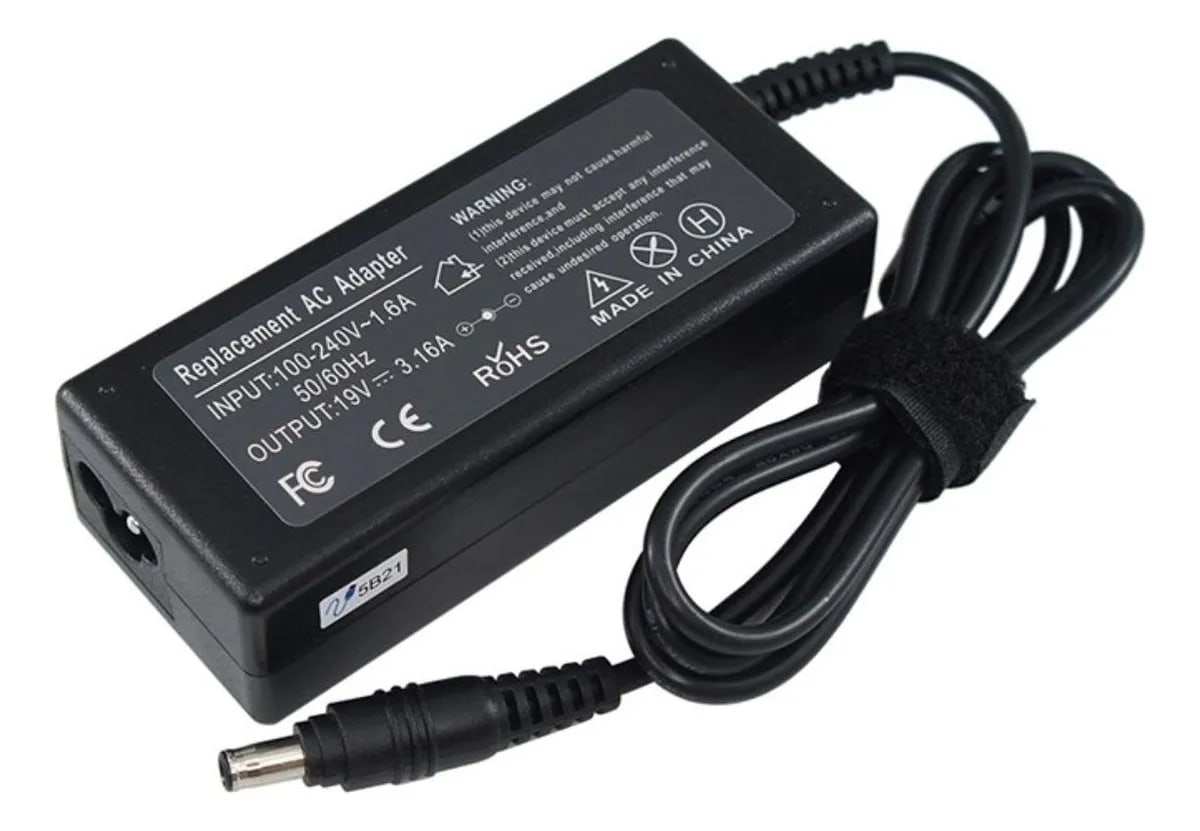 Cargador Alternativo Notebook Samsung 19V 3.16A 5.5*3.0Mm 0