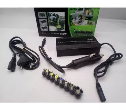Cargador Universal De Notebook 100W Max Con Conector Para Auto5