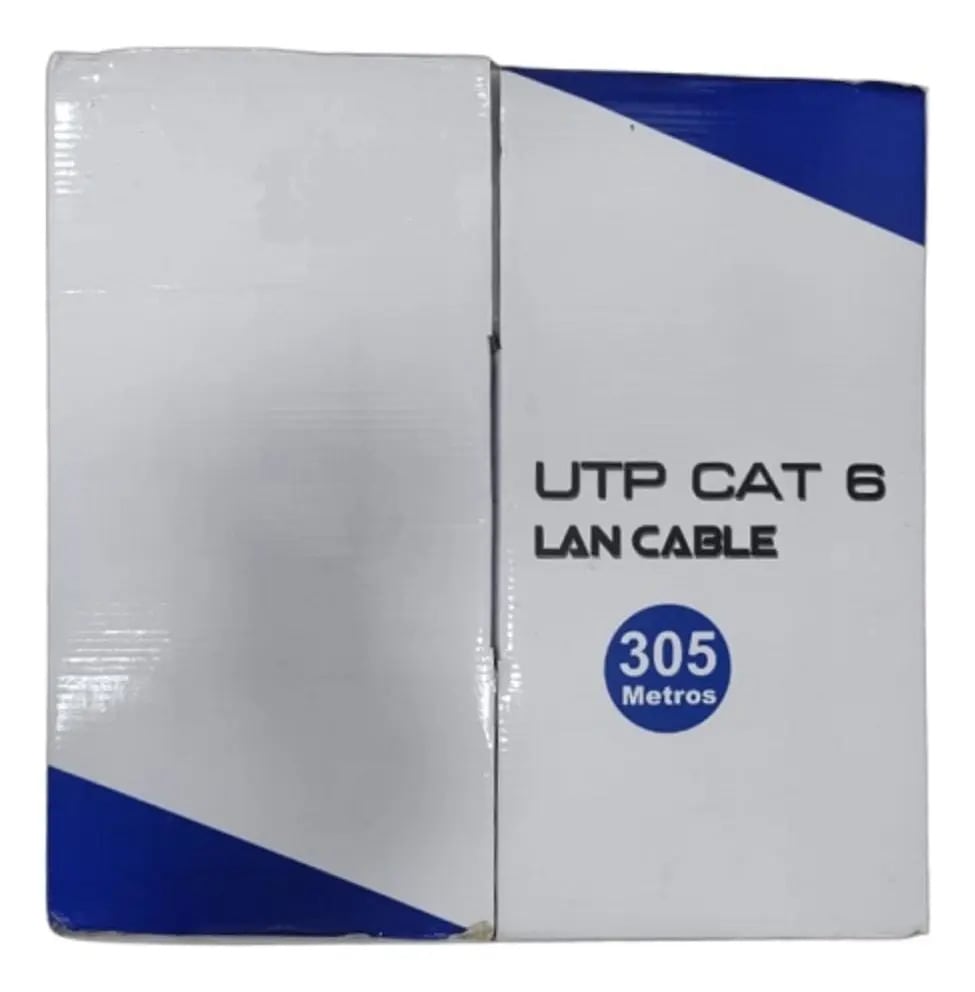 Cable de Red Cat 6 UTP Caja Bobina 305 Metros Interior3