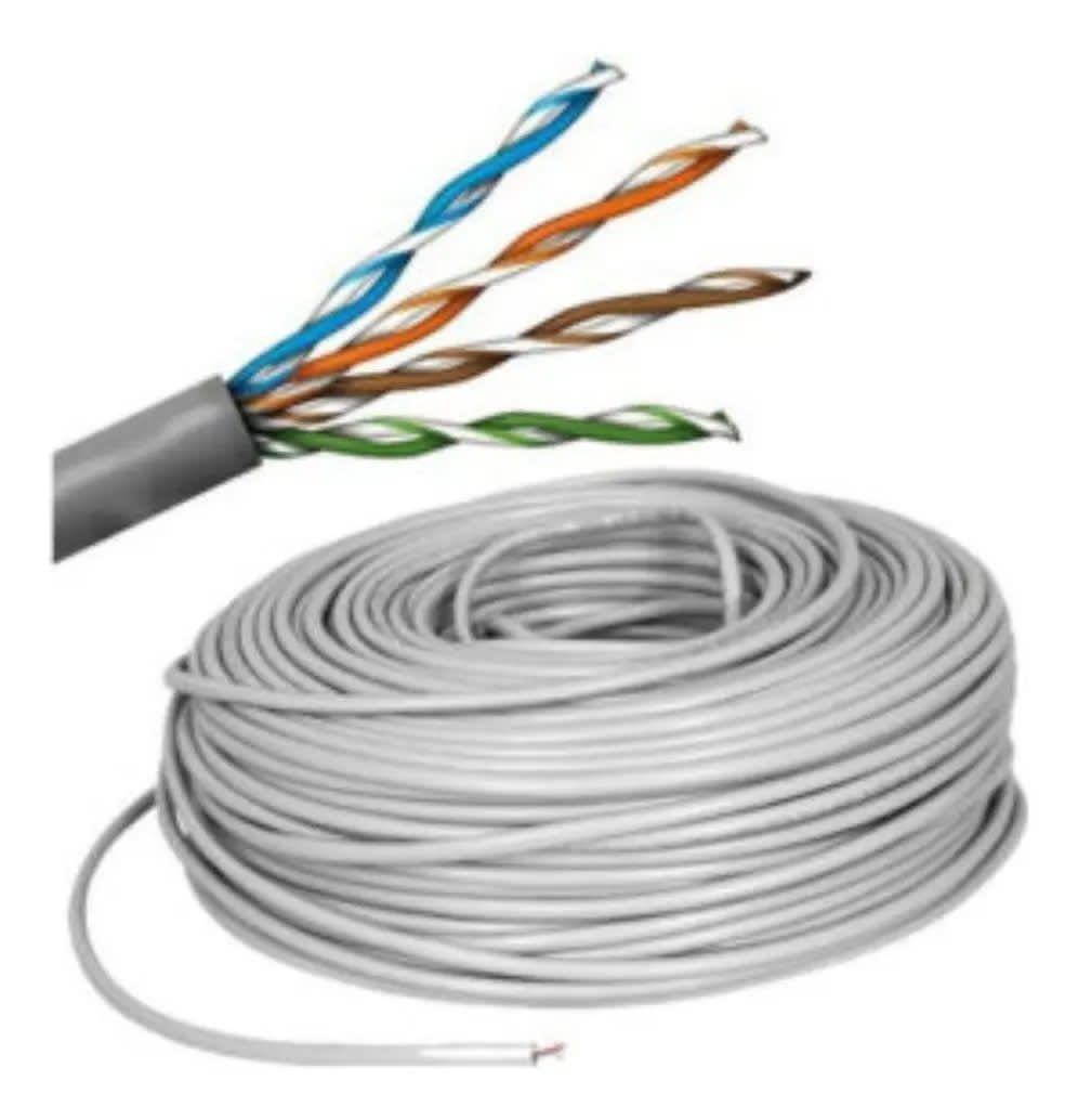 Cable de Red Cat 6 UTP Caja Bobina 305 Metros Interior 0