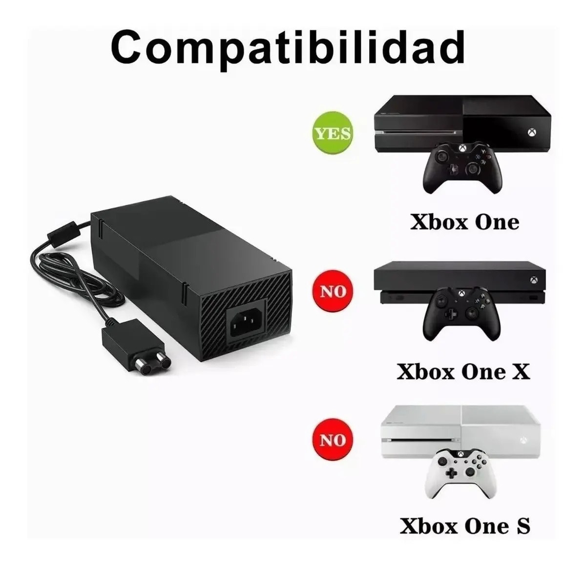 Cargador Alternativo Xbox One 12V 10A2