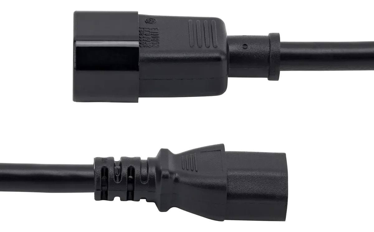 Cable De Poder Extensor Ups Y Pc 1.8mts C14 C133