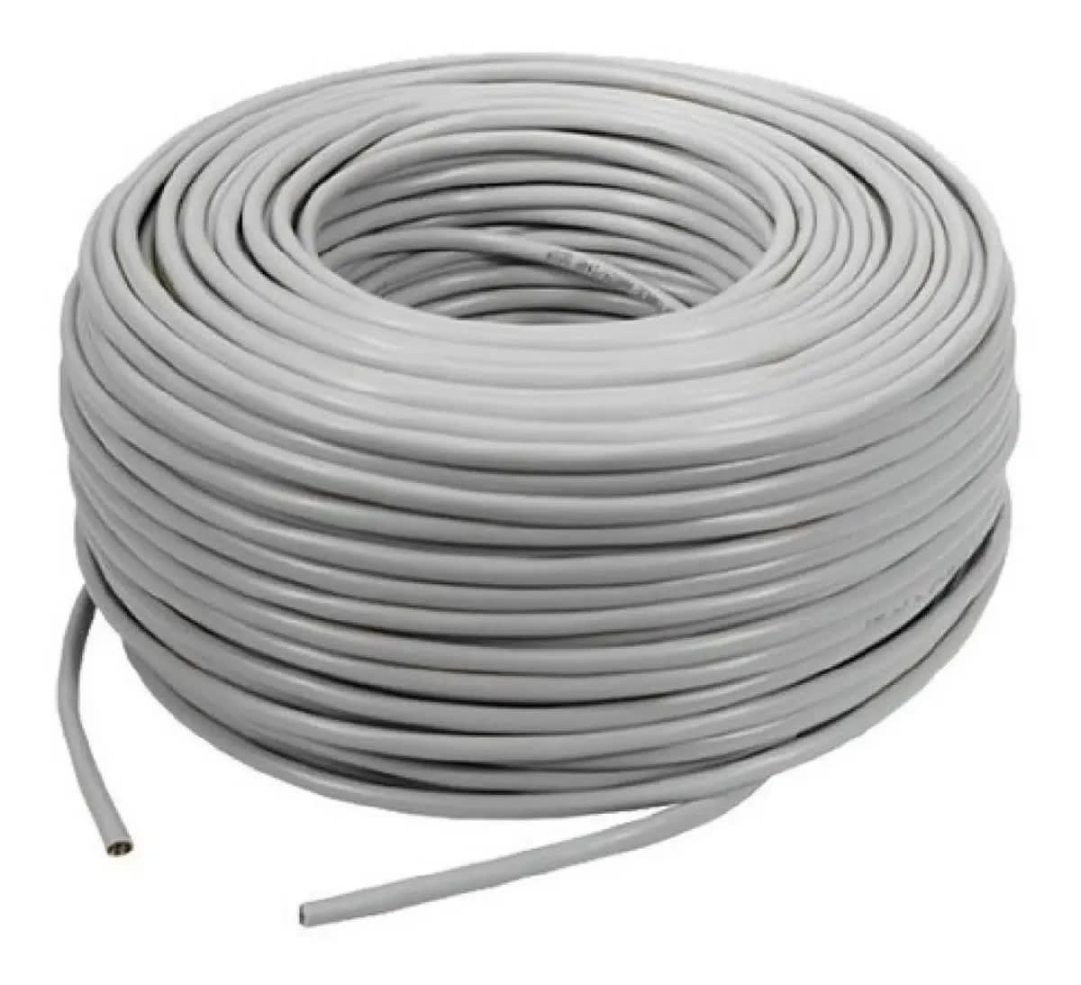 Cable Red Utp Cat6 Aleacion Caja Bobina 100m Uso Interior 0