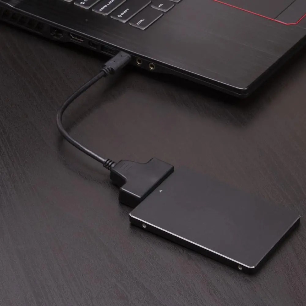 Cable Adaptador Sata Usb 3.0 Tipo C 30Cm Negro2