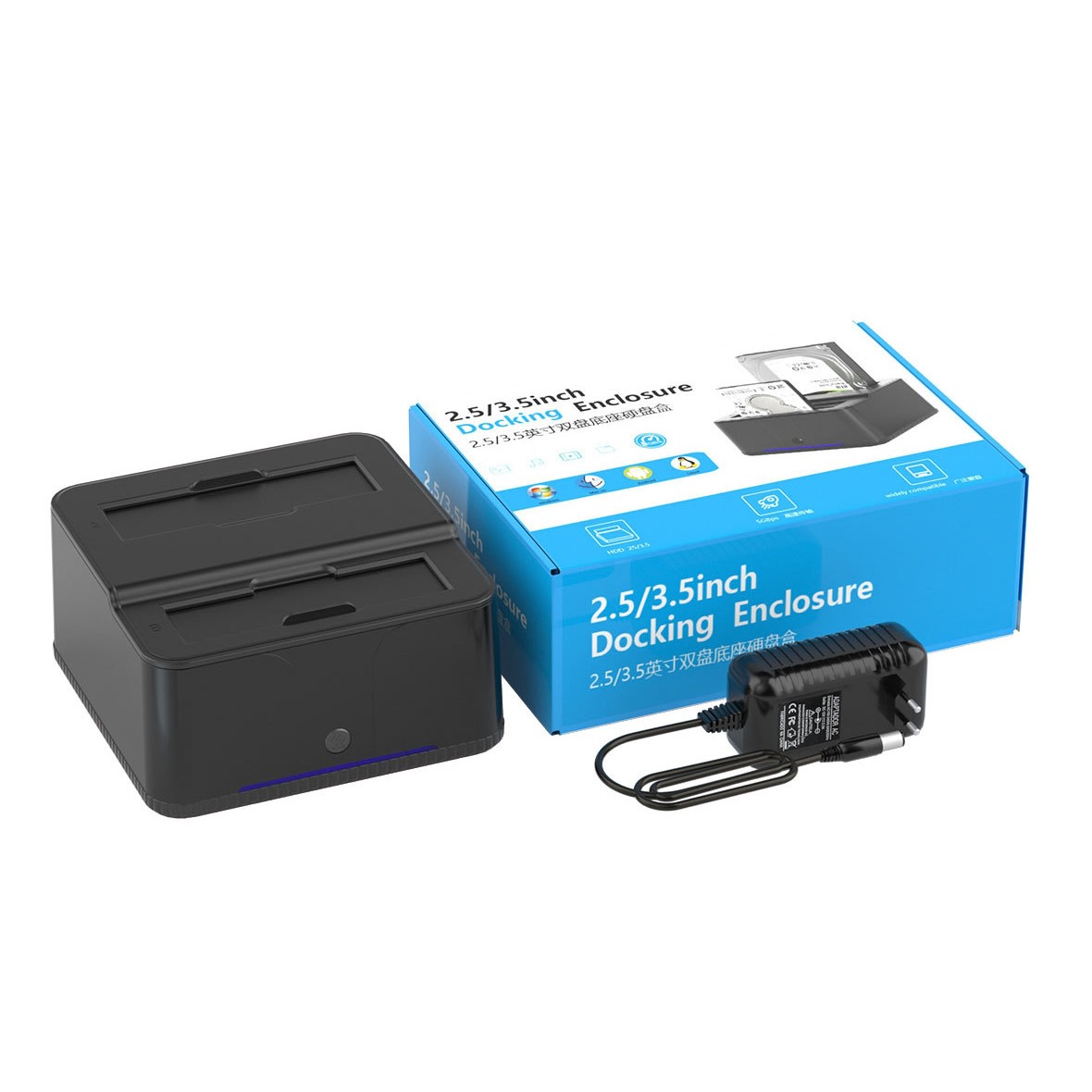 Case Docking Usb 2.0 Sata 2.5