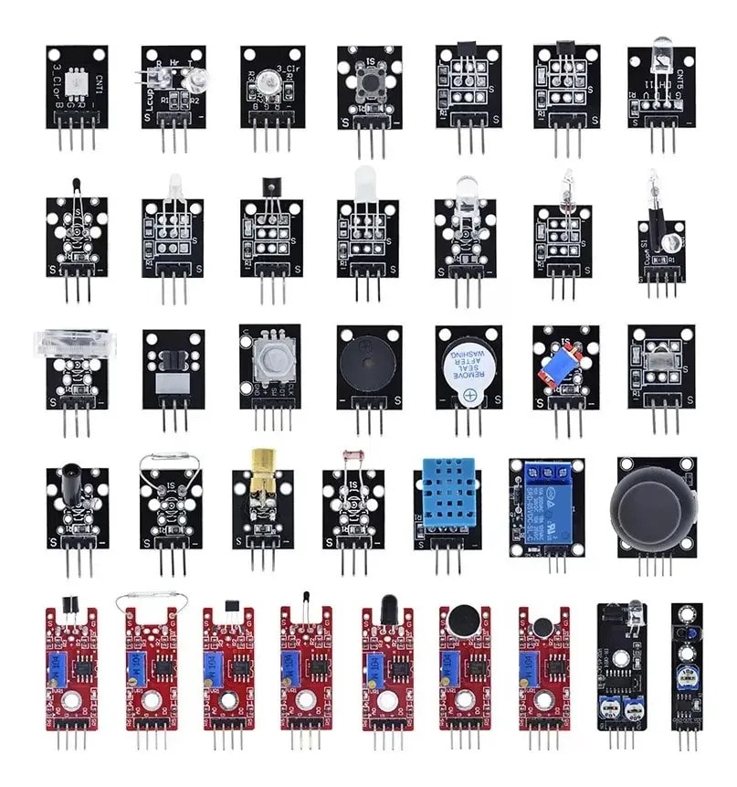 Kit 37 Sensores Arduino, Pic, Raspberry 37 en 13