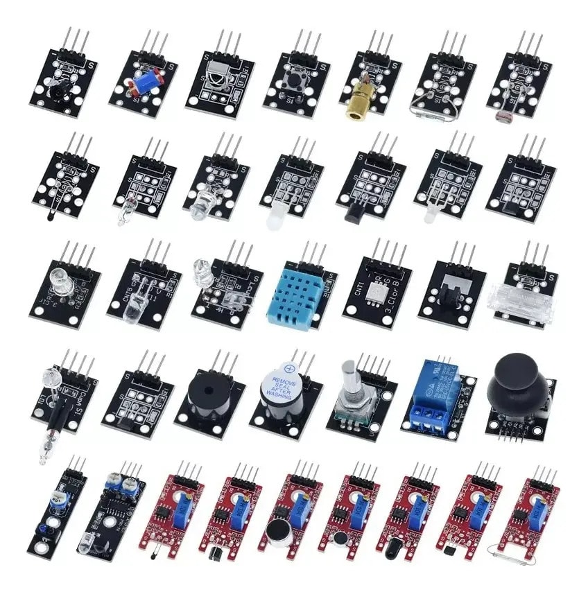 Kit 37 Sensores Arduino, Pic, Raspberry 37 en 15