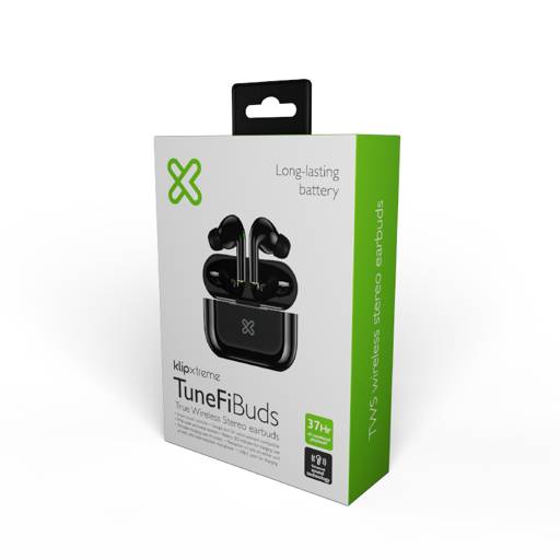 AUDÍFONOS INALÁMBRICOS TRUE WIRELESS  KLIP XTREME KTE-050BK 0
