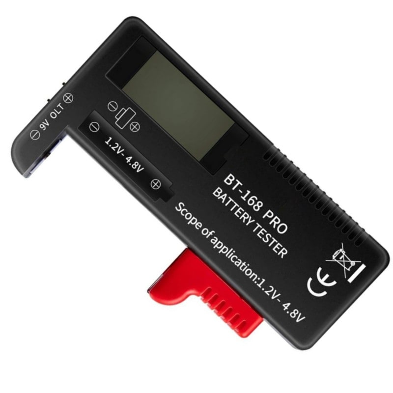 Probador De Pilas Batería De Bt-168pro Universal Lcd Digital 0