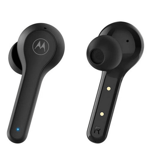 AUDÍFONOS MOTOROLA INALÁMBRICOS MOTOROLA  BUDS  ANC, BLUETOOTH, IPX5, CANCELACIÓN RUIDO  79MOTANCBK1